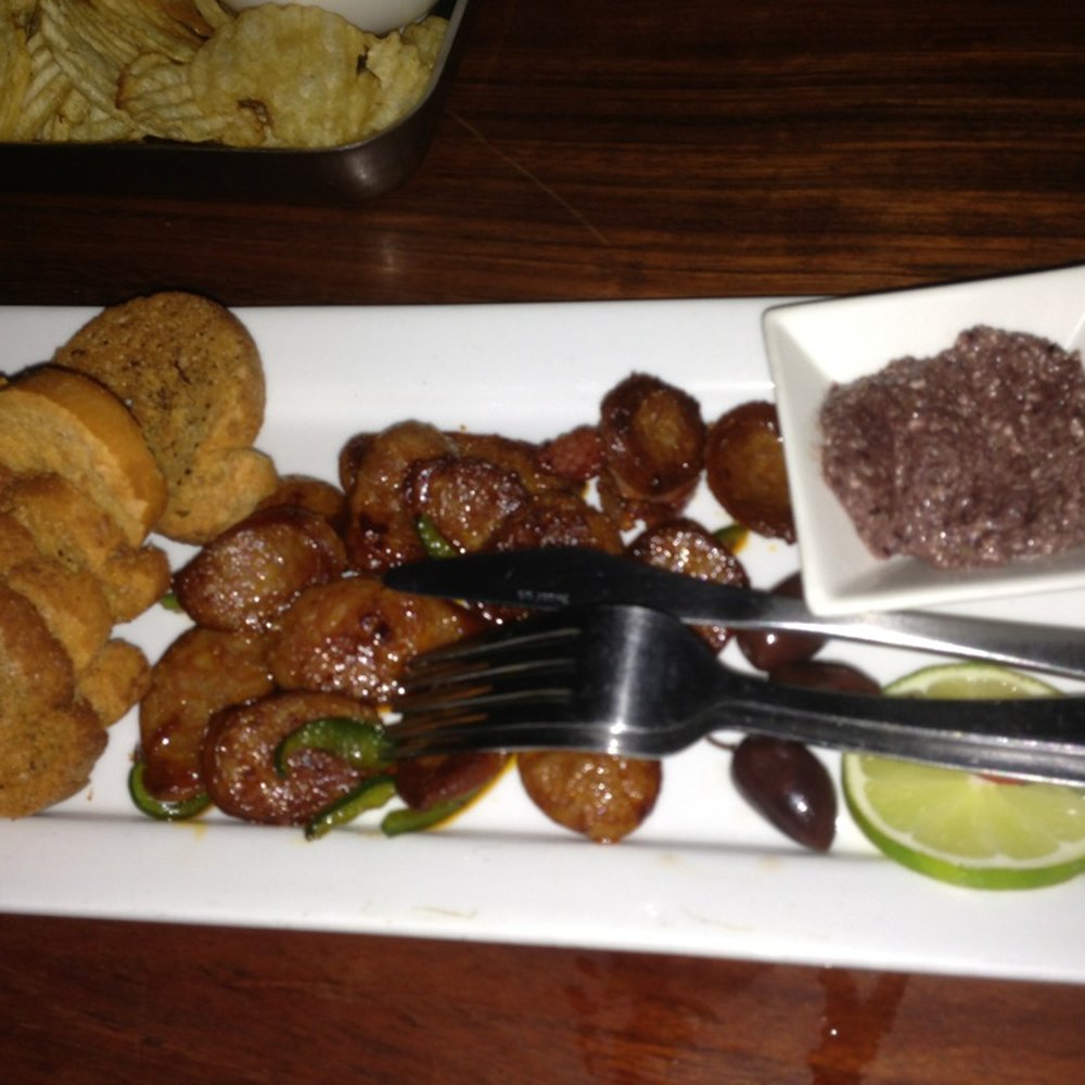 Reposado Bar & Lounge - Smoked chorizo with olive tapinade - Music Venues Near Me - Toronto, Ontario Reposado Bar & Lounge - Smoked chorizo with olive tapinade - Music Venues Near Me - Toronto, Ontario