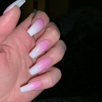 Nail Fever - Pink and white ombré - Nail Salons Near Me - Antioch, California Nail Fever - Pink and white ombré - Nail Salons Near Me - Antioch, California