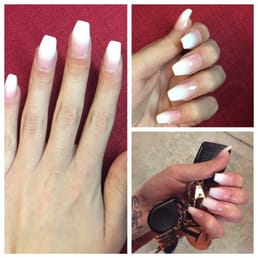$25 full set .. $10 for gel and design ..  $35 total and I'm soooo happy and pleased. Nails by Diane & design by Ben.