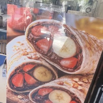 Gada - It is Nutella and it looks berry interesting - Wraps Near Me - San Francisco, California