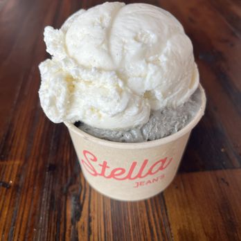 Stella Jean's Ice Cream - Madagascar Vanilla on top of S'mores - Ice Cream & Frozen Yogurt Near Me - Costa Mesa, California Stella Jean's Ice Cream - Madagascar Vanilla on top of S'mores - Ice Cream & Frozen Yogurt Near Me - Costa Mesa, California