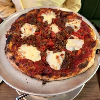 Picco - Small pizza with Italian sausage, roasted red peppers, caramelized onions - Pizza Near Me - Marlborough, Massachusetts Picco - Small pizza with Italian sausage, roasted red peppers, caramelized onions - Pizza Near Me - Marlborough, Massachusetts