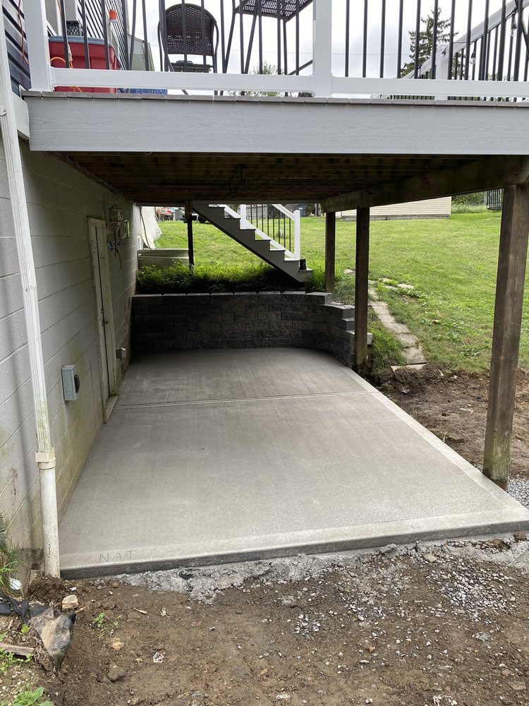 M & M CONCRETE DESIGNS Butler, Pennsylvania Masonry/Concrete