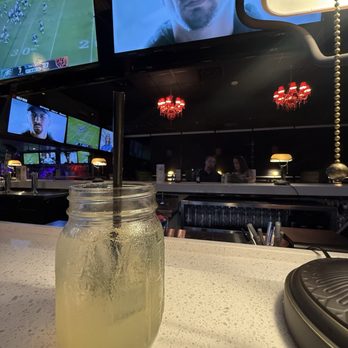 Moonshine Deck Icehouse - Pineapple Mojito - Dive Bars Near Me - Magnolia, Texas
