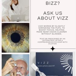 Eye Was Framed Eyecare - Discover Vizz--advanced vision technology designed to sharpen clarity, enhance comfort, and elevate how you experience everyday life.