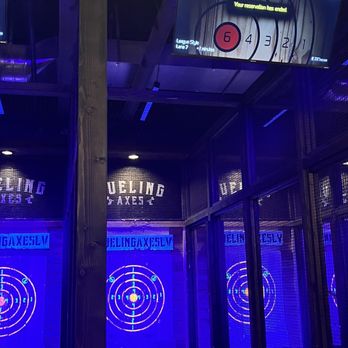 Dueling Axes - Axe throwing board - Axe Throwing Near Me - Las Vegas, Nevada