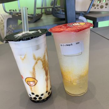 Happy Lemon - D11. Okinawa Sugar with Fresh Milk Boba H5. Mango Lemon Slushy - Bubble Tea Near Me - Pleasanton, California Happy Lemon - D11. Okinawa Sugar with Fresh Milk Boba H5. Mango Lemon Slushy - Bubble Tea Near Me - Pleasanton, California