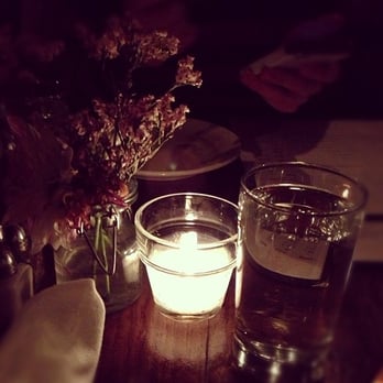 Cask - romantic table setting ;) - Bars Near Me - New York, New York