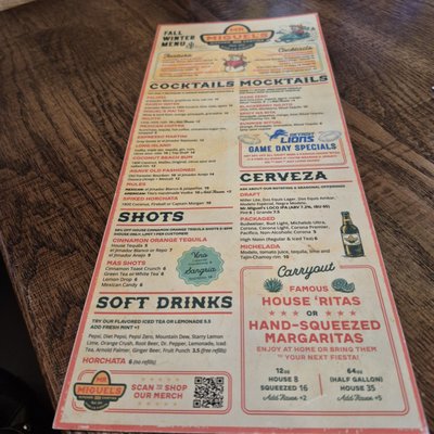 Menu photo 2 Mr Miguel’s Clinton Township, MI Menu photo 2 Mr Miguel’s Clinton Township, MI