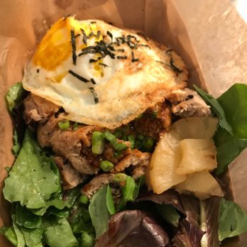 KoJa Kitchen - Chicken bowl with egg - Asian Fusion Near Me - Dublin, California