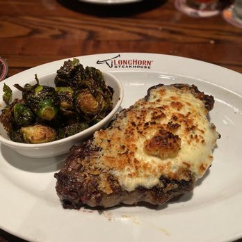 LongHorn Steakhouse - Outlaw Ribeye Parmesan Cheese Crust Crispy Brussels Sprouts - Steakhouses Near Me - Tampa, Florida LongHorn Steakhouse - Outlaw Ribeye Parmesan Cheese Crust Crispy Brussels Sprouts - Steakhouses Near Me - Tampa, Florida