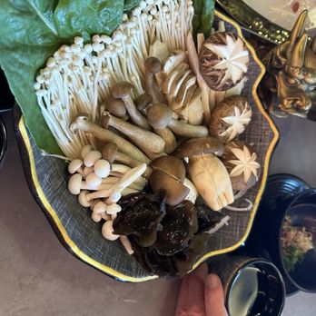 Xi Hotpot - Mushroom platter - Hot Pot Near Me - Duluth, Georgia