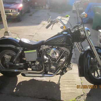 Chris McEwan Enterprises - 1973 Shovelhead that Chris did a bunch of work on. - Motorcycle Repair Near Me - Oakland, California