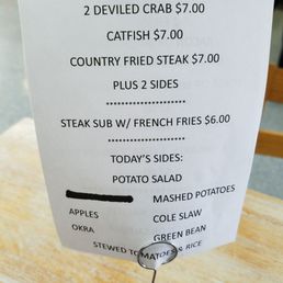 Today's lunch specials (7/25/18) #FatCityGuyInASmallCountryTown Today's lunch specials (7/25/18) #FatCityGuyInASmallCountryTown