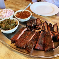 Indian River Smokehouse - Brisket and ribs with some of the best greens around!