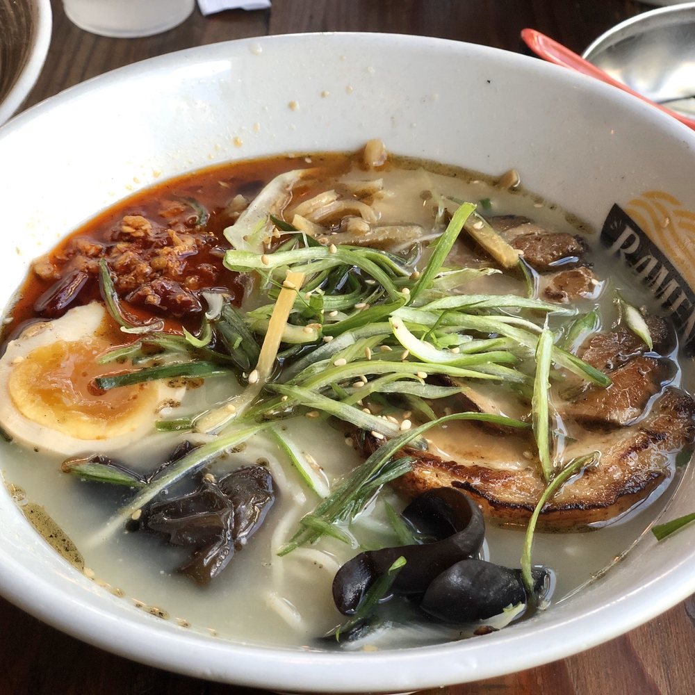 Ramen Lab Eatery-Delray Beach - Ramen Tonkotsu (Extra Spicy) - Ramen Near Me - Delray Beach, Florida Ramen Lab Eatery-Delray Beach - Ramen Tonkotsu (Extra Spicy) - Ramen Near Me - Delray Beach, Florida