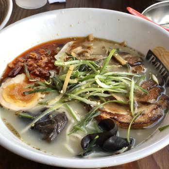 Ramen Lab Eatery-Delray Beach - Ramen Tonkotsu (Extra Spicy) - Ramen Near Me - Delray Beach, Florida
