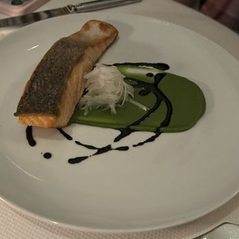 Delmonico's - Fatoe Island Salmon - Steakhouses Near Me - New York, New York