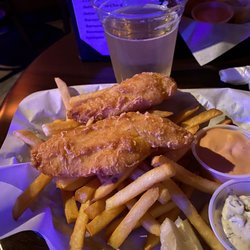The Sound Lounge - Fish and Chips. Hard Cider
