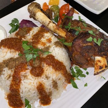 MAKANI - Eid Special! Delicious Lamb shank suggested to us by Joseph! - Hookah Bars Near Me - Orlando, Florida