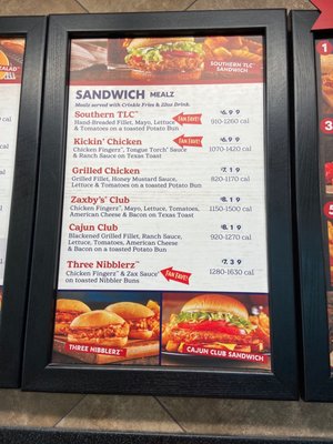 Menu photo 2 Zaxbys Fort Myers, FL Menu photo 2 Zaxbys Fort Myers, FL
