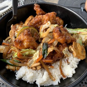 Tin Drum Asian Kitchen & Boba Tea Bar - Decatur - Citrus Teriyaki Glaze- this was so good. - Pan Asian Near Me - Decatur, Georgia
