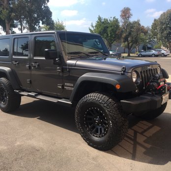 Htw - Lifted, black wheels, 35s, winch - Tires Near Me - Upland, California