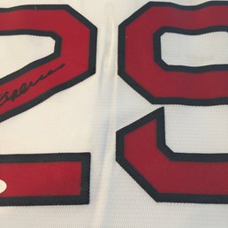 Three Jerseys. Ironed, on a hanger and in a garment bag when left for framing at Michaels Tualatin. Three Jerseys. Ironed, on a hanger and in a garment bag when left for framing at Michaels Tualatin.
