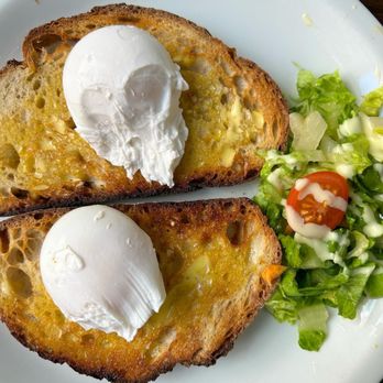 Salt & Pepper - poached eggs and toast - Cafes Near Me - London, XGL Salt & Pepper - poached eggs and toast - Cafes Near Me - London, XGL
