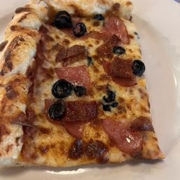 Meat specialty slice pizza of the day. Meat specialty slice pizza of the day.