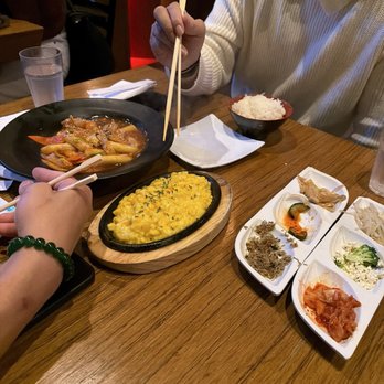 707 Sutter - Corn Cheese /콘치즈, Spicy Rice Cake /떡볶이, banchan - Korean Near Me - San Francisco, California