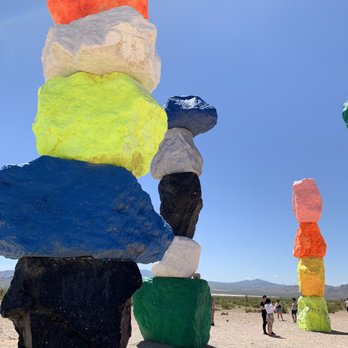 Seven Magic Mountains - 05.06.19 - Public Art Near Me - Las Vegas, Nevada Seven Magic Mountains - 05.06.19 - Public Art Near Me - Las Vegas, Nevada
