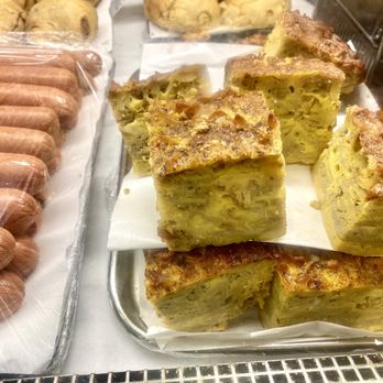 Jack's Deli & Restaurant - Noodle kugel in the deli case. - Delis Near Me - Cleveland, Ohio Jack's Deli & Restaurant - Noodle kugel in the deli case. - Delis Near Me - Cleveland, Ohio