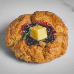 Raspberry Butter Scone