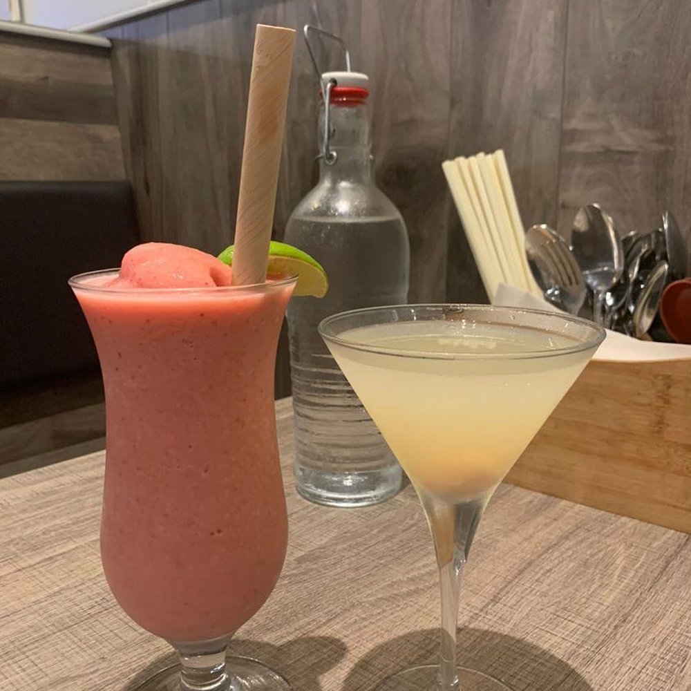 Saigon PAI - Strawberry, daiquiri, and lychee martini - Thai Near Me - Toronto, Ontario Saigon PAI - Strawberry, daiquiri, and lychee martini - Thai Near Me - Toronto, Ontario