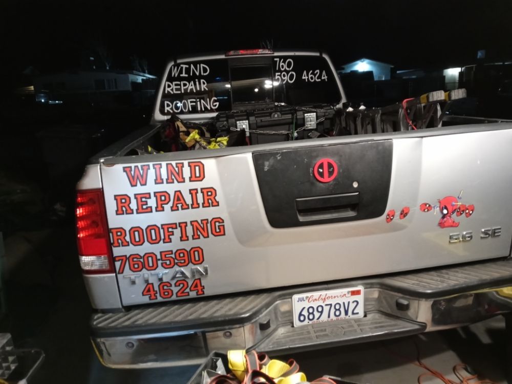 Slide of Wind Repair Roofing