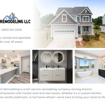 TJC Remodeling - Remodeling a kitchen or bath? Call us to find out how we can make it easy for you. 480-641-0628 - General Contractors Near Me - Gilbert, Arizona