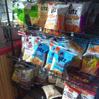 Sheetz - a rack of snacks in a grocery store - Gas Stations Near Me - Harrisburg, Pennsylvania