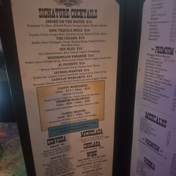 Don Tequila Urban Cantina - Menu drinks - Mexican Near Me - Glendale, New York
