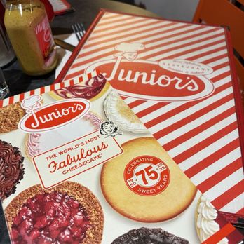 Junior's Restaurant & Bakery - American Near Me - New York, New York Junior's Restaurant & Bakery - American Near Me - New York, New York