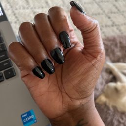 Different shapes, paint on my hands Different shapes, paint on my hands