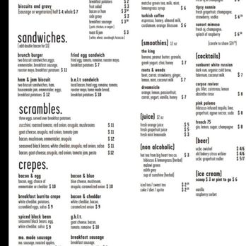 Rooster - Downtown - Menu - Creperies Near Me - St. Louis, Missouri