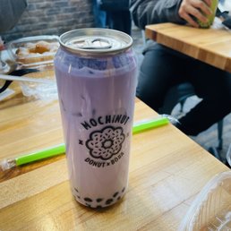 ube boba tea