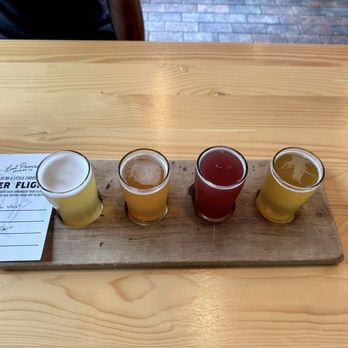 Lost Province Brewing - Beer flight - Pizza Near Me - Boone, North Carolina