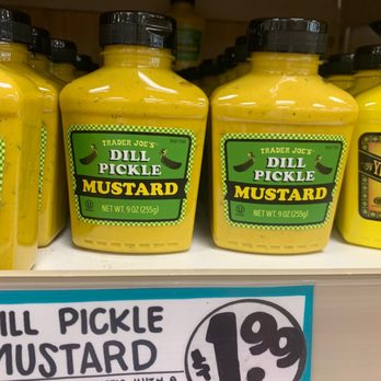 Trader Joe's - Pickle mustard sound interesting and it was good - Grocery Near Me - Albuquerque, New Mexico