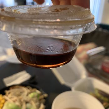 Ramen Legend - Sauce for potstickers. - Ramen Near Me - Salt Lake City, Utah