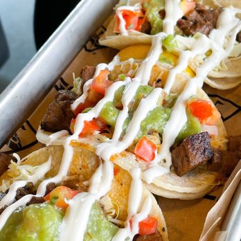 Topgolf - Tres Tacos with Steak | @kristeatsfood - Golf Near Me - San Jose, California