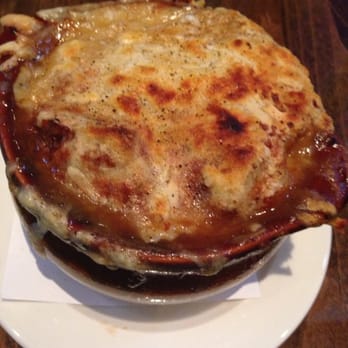 Tableau Bar Bistro - French onion soup - Bars Near Me - Vancouver, British Columbia