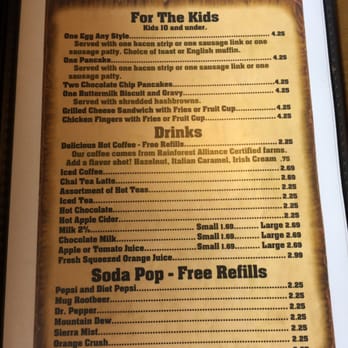 Midwest Breakfast Co. - Page 8 - Kids Menu & Beverages - Breakfast & Brunch Near Me - Spring Grove, Illinois