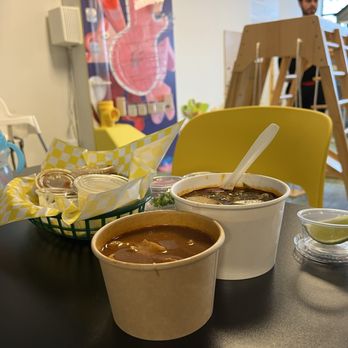 Rainbow Play Cafe - Pozole y sopa de tortilla para estos días fríos! - Coffee & Tea Near Me - New Westminster, British Columbia Rainbow Play Cafe - Pozole y sopa de tortilla para estos días fríos! - Coffee & Tea Near Me - New Westminster, British Columbia